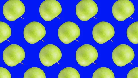 Apple fruit motion design animation Stock Footage 201238542