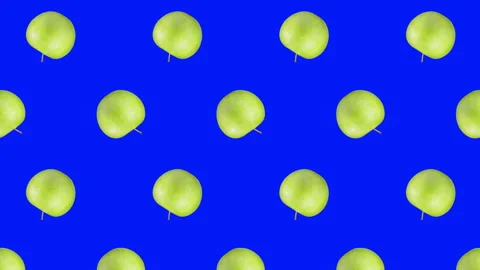 Apple fruit motion design animation Stock Footage 201238626