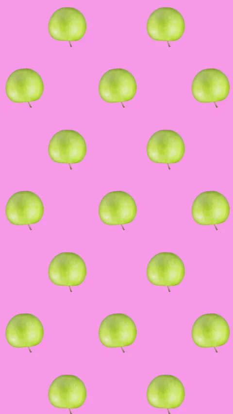Apple fruit motion design animation Stock Footage 233437881