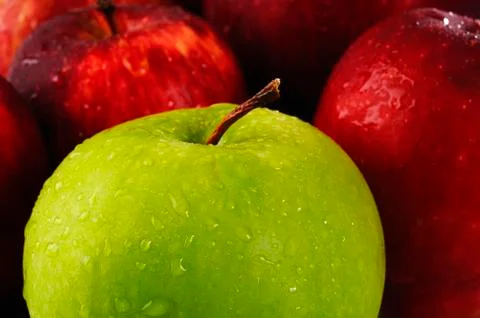 Apple fruit Stock Photos