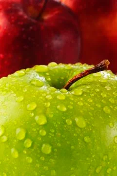 Apple fruit Stock Photos
