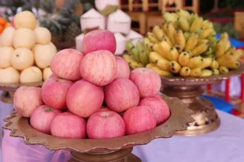 Apple fruits Stock Photos