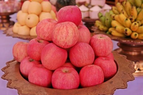 Apple fruits Stock Photos