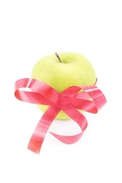 Apple gift Stock Photos