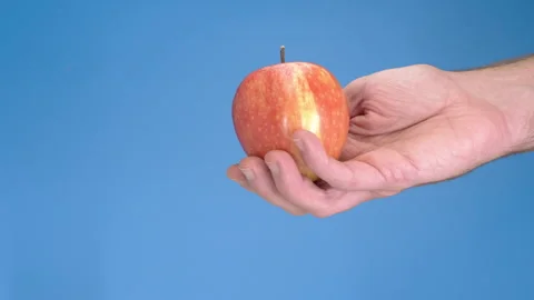 Apple-Hand 스톡 동영상 217516404