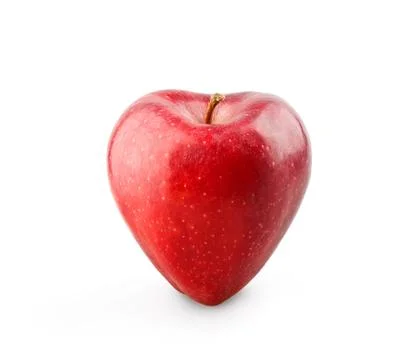 Apple heart Stock Photos