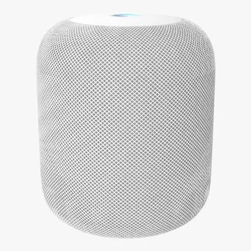 Apple HomePod Smart Speaker White 3D Model
