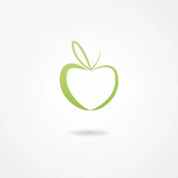 Apple icon Stock Illustration