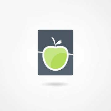 Apple icon Stock Illustration