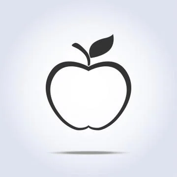 Apple icon Stock Illustration