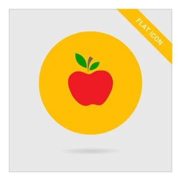 Apple icon Stock Illustration