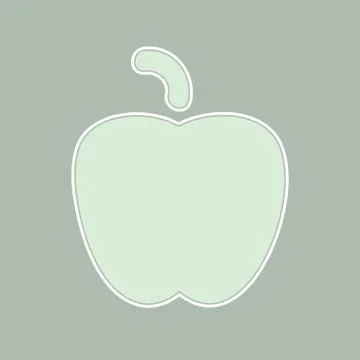 Apple icon Stock Illustration