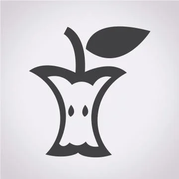 Apple icon Stock Illustration