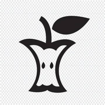 Apple icon Stock Illustration