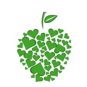 Apple icon Stock Illustration