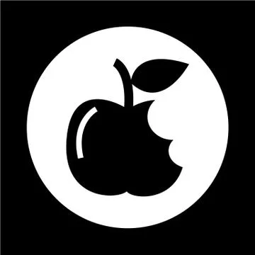 Apple icon Stock Illustration
