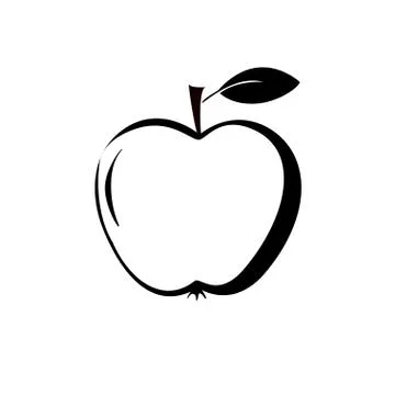 Apple icon Stock Illustration
