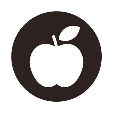 Apple icon Stock Illustration