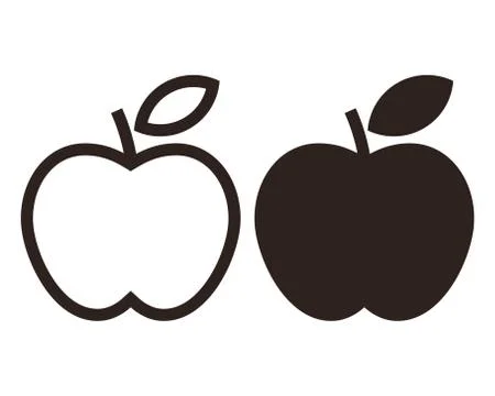 Apple icon Stock Illustration