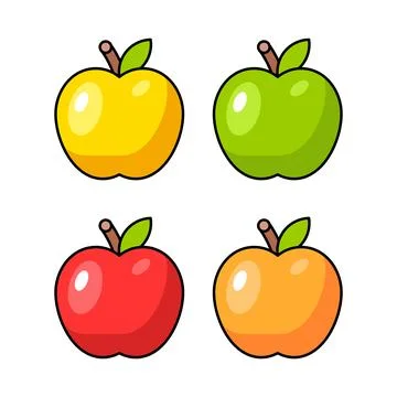 Apple icon Stock Illustration