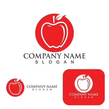 Apple  icon logo  vector illustration Stock Illustration