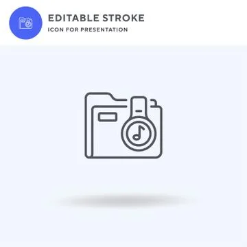 Apple icon vector, filled flat sign, solid pictogram isolated on white, logo Stock Illustration