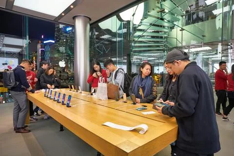 Apple ifc mall Stock Photos