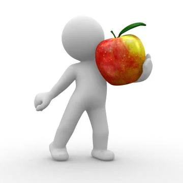 Apple Stock Illustration