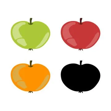 Apple Stock Illustration
