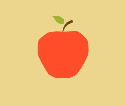 Apple Stock-Illustration
