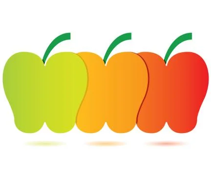 Apple Stock Illustration