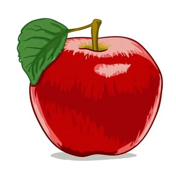 Apple Stock Illustration