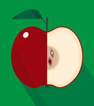 Apple Stock Illustration