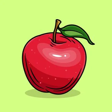 Apple Stock Illustration