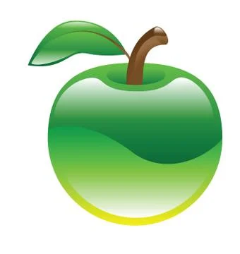 Apple illustration イラスト素材