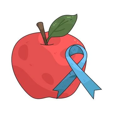 Apple illustration Stock Illustration