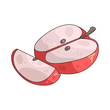 Apple illustration Stock-Illustration