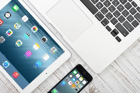 Apple Inc. devices Stock Photos
