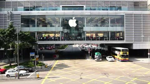Apple Inc. opened its long-awaited first store in Hong Kong 動画素材 19943826