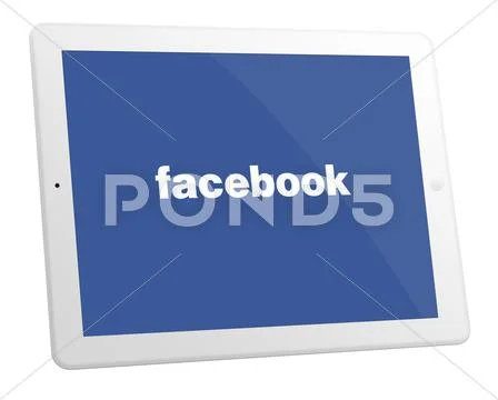 Apple iPad 4 Stock Illustration