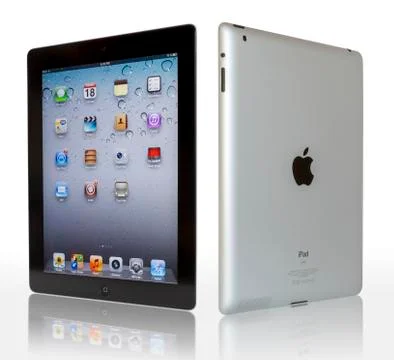 Apple ipad with clipping paths 스톡 사진