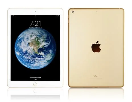 Apple iPad Gold Stock Photos