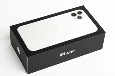Apple iPhone 11 Max Pro Packaging Box Foto stock