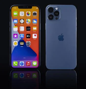 Apple iPhone 12 Pro Max Stock Photos