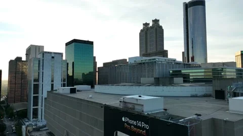 Apple iPhone 14 Pro and ATT billboard ad... | Stock Video | Pond5
