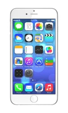 Apple iphone 6 plus Stock Illustration