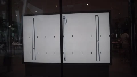 An Apple iPhone Air advertisement screen Stock Footage 333055270