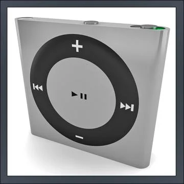 Formode ortodoks tjære Apple iPod Shuffle 4G ~ 3D Model #91486684 | Pond5