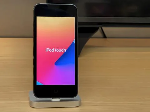 Apple iPod touch. Stock Photos