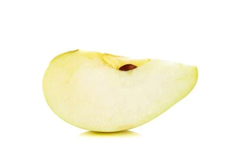 Apple isolated on the white background Stock Photos